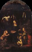 Virgin of the Rocks Leonardo  Da Vinci